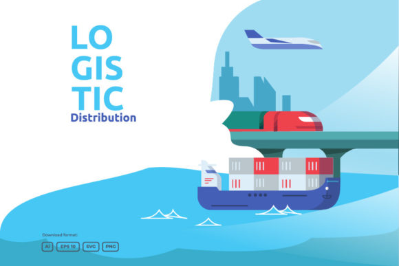 Download Logistic Distribution Service Concept - Premium Resources