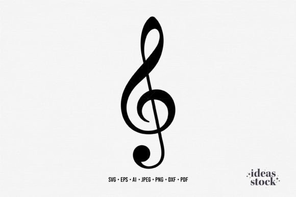 Download Sol Key Vector. Treble Clef Note. Music. - Note Collection