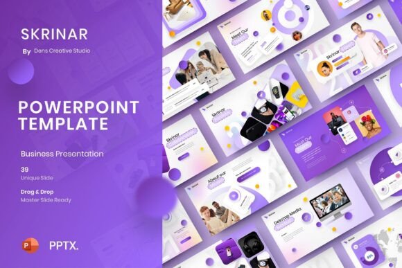Download Skrinar – Business Keynote Template - Note Collection