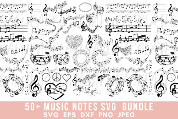 Download Music Notes Music Lover Music Sheets - Note Collection