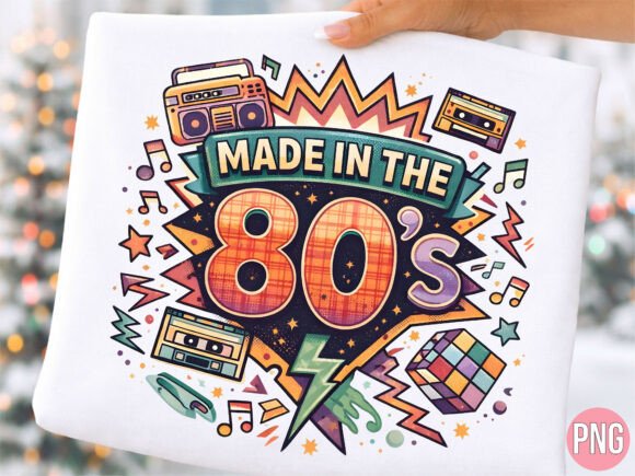 Download Made in the 80s Retro Cassette PNG SHIRT - Asset Collection