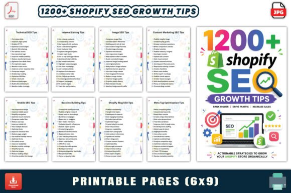 Download 1200+ Shopify SEO Growth Tips - Seo Collection