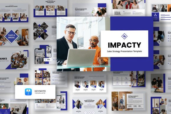 Download Sales Marketing Keynote Template - Note Collection