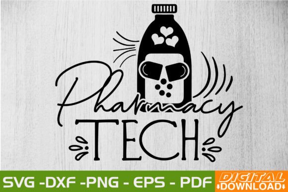 Download Pharmacy Tech SVG Design - Premium Resources