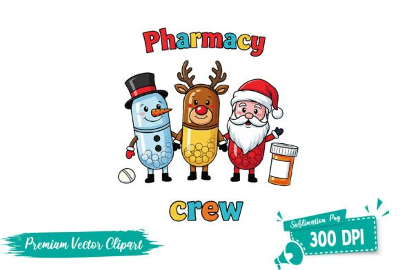 Download Pharmacy Crew Merry Christmas PNG - Pharmacy Collection