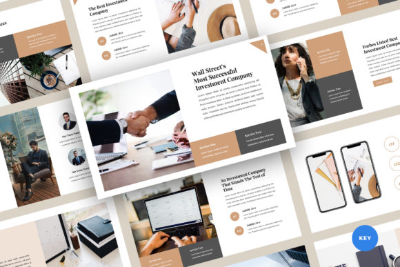 Download Investments Keynote Templates - Note Collection