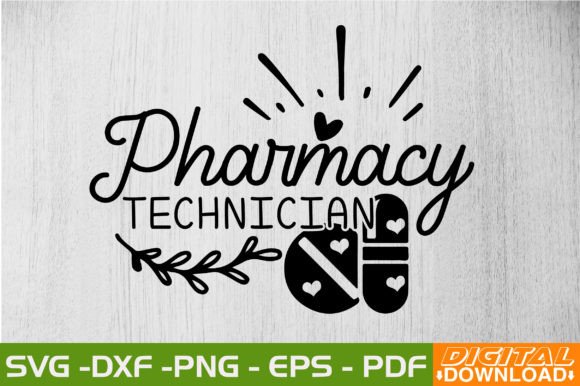 Download Pharmacy Technician SVG Design - Premium Resources