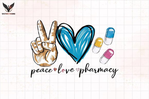 Download Peace Love Pharmacy Clipart PNG - Pharmacy Collection