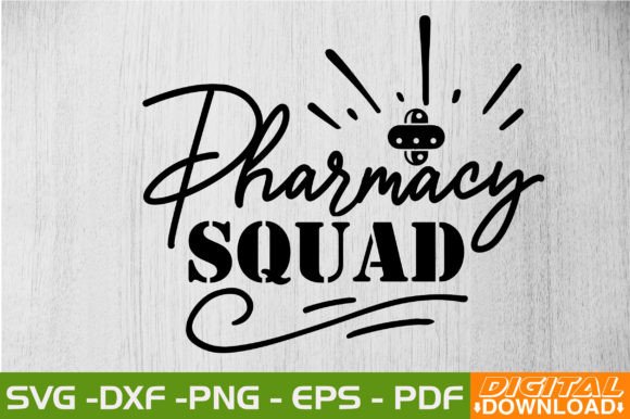 Download Pharmacy Squad SVG Design - Premium Bundle